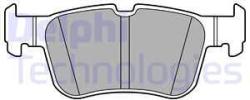 DELPHI set placute frana, frana disc DELPHI LP3151 (LP3151)