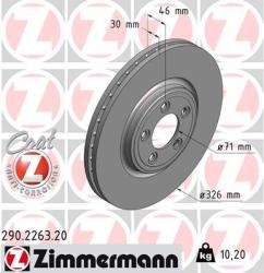 ZIMMERMANN Disc frana ZIMMERMANN COAT Z 290.2263. 20 (290.2263.20)