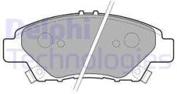DELPHI set placute frana, frana disc DELPHI LP2194 (LP2194)