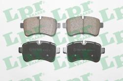 LPR set placute frana, frana disc LPR 05P1296 (05P1296)