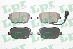 LPR set placute frana, frana disc LPR 05P973 (05P973)