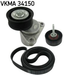 SKF Set curea transmisie cu caneluri SKF VKMA 34150 (VKMA 34150) - automobilus