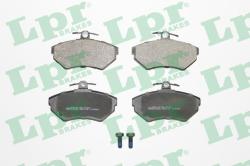 LPR set placute frana, frana disc LPR 05P718 (05P718)