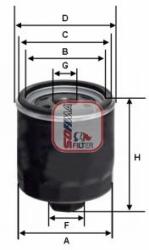 SOFIMA Filtru ulei SOFIMA S 5603 R (S 5603 R) - automobilus
