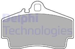 DELPHI set placute frana, frana disc DELPHI LP1301 (LP1301)