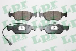 LPR set placute frana, frana disc LPR 05P646 - automobilus