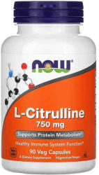 NOW L-Citrulline, 750mg, Now Foods, 90 capsule