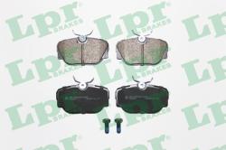 LPR set placute frana, frana disc LPR 05P739 (05P739)