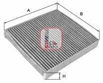 SOFIMA Filtru, aer habitaclu SOFIMA S 4170 CA (S 4170 CA)