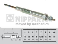 NIPPARTS Bujie incandescenta NIPPARTS J5713010 - automobilus