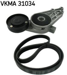 SKF Set curea transmisie cu caneluri SKF VKMA 31034 (VKMA 31034) - automobilus