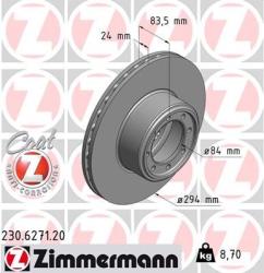 ZIMMERMANN Disc frana ZIMMERMANN COAT Z 230.6271. 20 (230.6271.20)