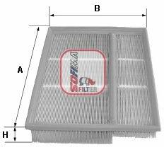 SOFIMA Filtru aer SOFIMA S 6720 A (S 6720 A) - automobilus