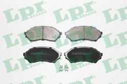 LPR set placute frana, frana disc LPR 05P813 (05P813)