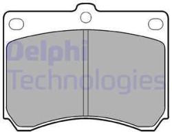 DELPHI set placute frana, frana disc DELPHI LP935 - automobilus