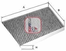 SOFIMA Filtru, aer habitaclu SOFIMA S 4131 CA (S 4131 CA)
