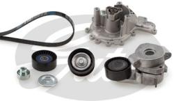 GATES Pompa apa + Set curea transmisie cu caneluri GATES Micro-V® KP26PK1670 (KP26PK1670)