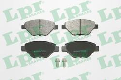 LPR set placute frana, frana disc LPR 05P910 (05P910)