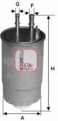 SOFIMA filtru combustibil SOFIMA S 1ONE NR (S 1ONE NR) - automobilus