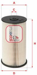 SOFIMA filtru combustibil SOFIMA S 6007 NE (S 6007 NE) - automobilus