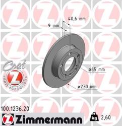 ZIMMERMANN Disc frana ZIMMERMANN COAT Z 100.1236. 20 (100.1236.20)