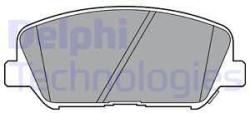 DELPHI set placute frana, frana disc DELPHI LP2477 (LP2477)