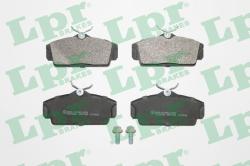 LPR set placute frana, frana disc LPR 05P706 (05P706)