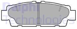DELPHI set placute frana, frana disc DELPHI LP937 (LP937)