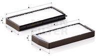 Mann-filter Filtru, aer habitaclu MANN-FILTER CU 24 000-2 (CU 24 000-2) - automobilus