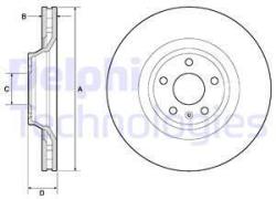 DELPHI Disc frana DELPHI BG9955 - automobilus