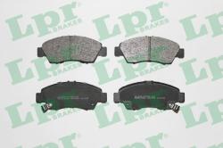 LPR set placute frana, frana disc LPR 05P558 (05P558)