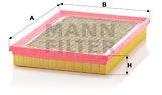 Mann-filter Filtru aer MANN-FILTER C 2733 (C 2733) - automobilus