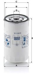 Mann-filter Filtru ulei MANN-FILTER W 1160/5 (W 1160/5) - automobilus