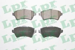 LPR set placute frana, frana disc LPR 05P833 (05P833)