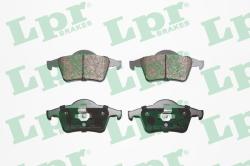 LPR set placute frana, frana disc LPR 05P705 (05P705)