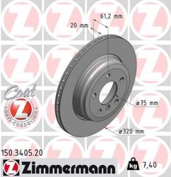 ZIMMERMANN Disc frana ZIMMERMANN COAT Z 150.3405. 20 (150.3405.20)