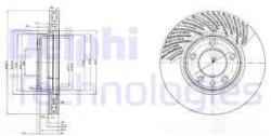 DELPHI Disc frana DELPHI BG9773 (BG9773) - automobilus