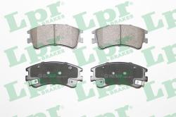 LPR set placute frana, frana disc LPR 05P878 - automobilus