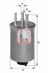 SOFIMA filtru combustibil SOFIMA S 4115 NR (S 4115 NR) - automobilus