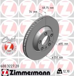 ZIMMERMANN Disc frana ZIMMERMANN COAT Z 600.3227. 20 (600.3227.20)