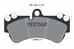 TEXTAR set placute frana, frana disc TEXTAR 2369202 (2369202)