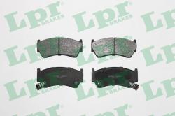 LPR set placute frana, frana disc LPR 05P617 (05P617)
