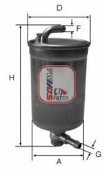 SOFIMA filtru combustibil SOFIMA S 4072 NR (S 4072 NR) - automobilus