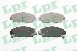 LPR set placute frana, frana disc LPR 05P567 (05P567)