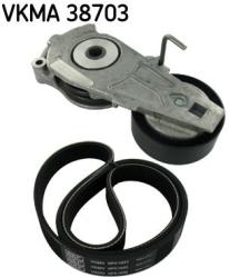 SKF Set curea transmisie cu caneluri SKF VKMA 38703 (VKMA 38703) - automobilus
