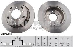 NIPPARTS Disc frana NIPPARTS N3315030 (N3315030)
