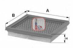 SOFIMA Filtru aer SOFIMA S 3281 A (S 3281 A) - automobilus