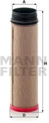 Mann-filter Filtru aer secundar MANN-FILTER CF 1280 (CF 1280) - automobilus