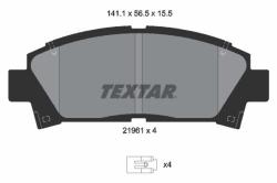 TEXTAR set placute frana, frana disc TEXTAR 2196102 (2196102)
