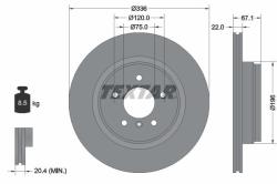 TEXTAR Disc frana TEXTAR PRO+ 92137905 (92137905)